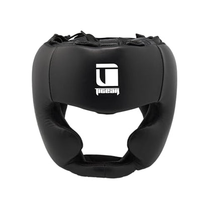Tigear Core Boxing Headgear, Cheek and Chin Guard for Training and Sparring - Head Guard for Kickboxing, Muay Thai, MMA for Kids and Adults Unisex - size: Extra Small/Small