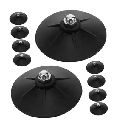 10pcs Rubber Suction Cups Base for Freestanding Boxing Bag Floor Anchors