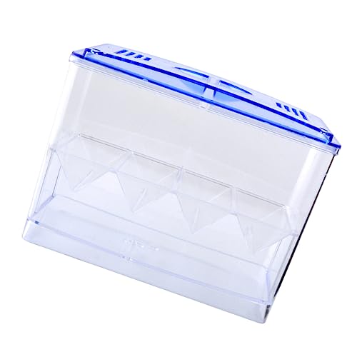 Toddmomy 1pc Stand Alone Fish Hatching Box Isolation Breeding Tank for Small Fish Self-Floating Design Prevents