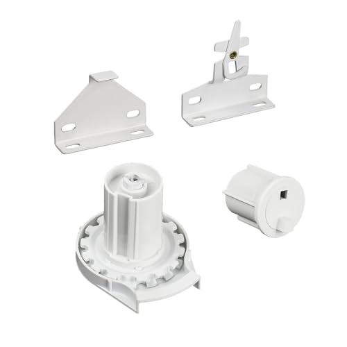 Roll Ease R-Series Roller Shade Bracket Kit with R16 Clutch + RB560 Brackets + End Plug (White) for 1-1/2"(38mm) Tube - style: R16 + RB560 Kit for (1-1/2")