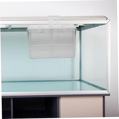 Toyvian Aquarium Fish Breeding Box Isolation Incubator for Fish Tank with Mesh Divider Easy to Install Hatchery for Fry Shrimp and Nursery