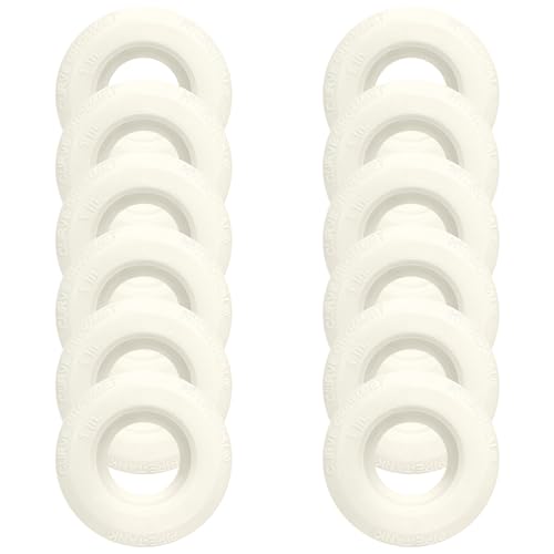 1 inch Hydroseal flexible tank adapter TPV Grommet bulkhead connector, Leak-Proof aquarium bulkhead fitting for 1'' PVC Pipe, Tanks, Hydroponics, Aquaculture, Filtration & Drainage, No-Glue Push-Fit - size: 1 inches-12Pcs