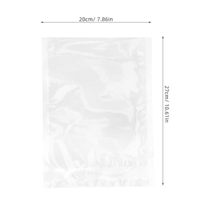 Healifty 100pcs Live Fish Transport Bags 20x27cm Oxygen Filling Aquarium Fish Carrying Pouches Shipping and Aquatic Transport