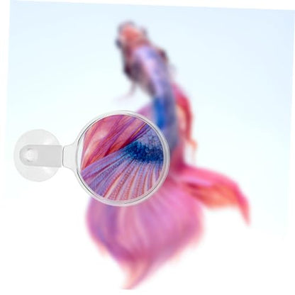 Garneck Fish Tank Glass for Detailed Observation of Small Animals and Plants Easy Installation Cup Viewer for Aquariums and Landscapes