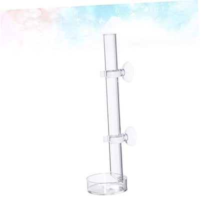 BESPORTBLE Acrylic Shrimp Feeder Tube Bowl Aquarium Supplies Feeder for Shrimp Food Tube