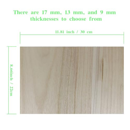12pcs Taekwondo Karate Breaking Boards,17mm,13mm,9mm Thicknesses Breaking Boards Martial Arts,Wood Boards for Breaking,ata Taekwondo Rebreakable Boards Practice Performing for Adult. - size: 15mm