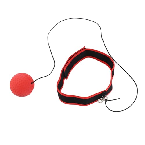 Boxing Punch Ball, Reflex Speed Training Equipment with Adjustable Headband and Elastic String, for Boxing, MMA, Fitness Exercise in Room, Garden, Park - size: E305-H01