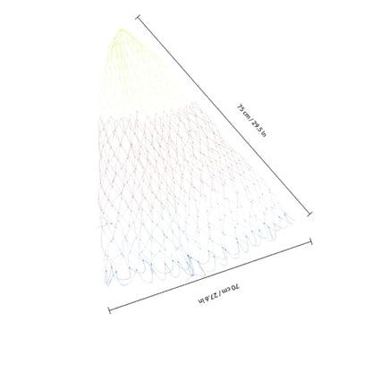 2pcs Fishing Net Landing Net Catch Net Fishing Replacement Bag Net Fishing Tackles Landing Mesh Basket