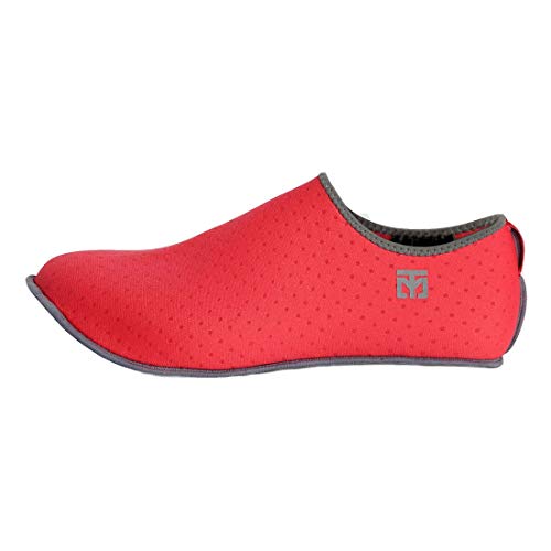 MOOTO Korea Taekwondo MarShoes TKD MMA Martial Arts Gym Academy School Socks Type Mar Shoes Red and Navy (Red, 3. S(220~235 mm or 8.66~9.25 inch))
