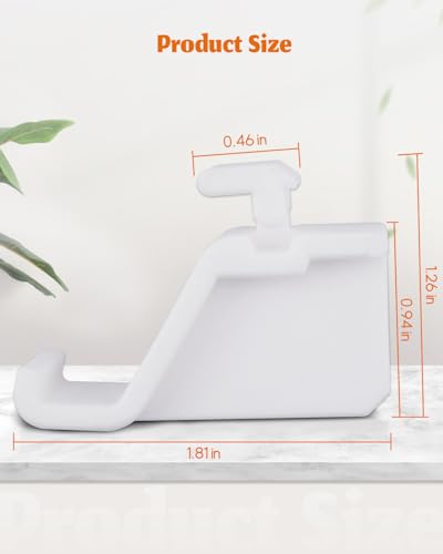 W10909479 Microwave Element Support Clip Bracket Replacement for Whirlpool KitchenAid JennAir etc, Replace W10288008 W10120233 461967753871 W10120232 W10120233