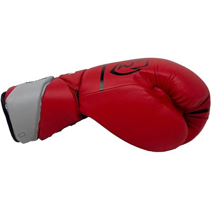 RIVAL Boxing RS1 Pro Sparring Gloves, 20th Anniversary Edition, Dynamic X-Shaped Lacing System with a 15 Degree Angled Lace Track - color: Red, size: 16 oz.