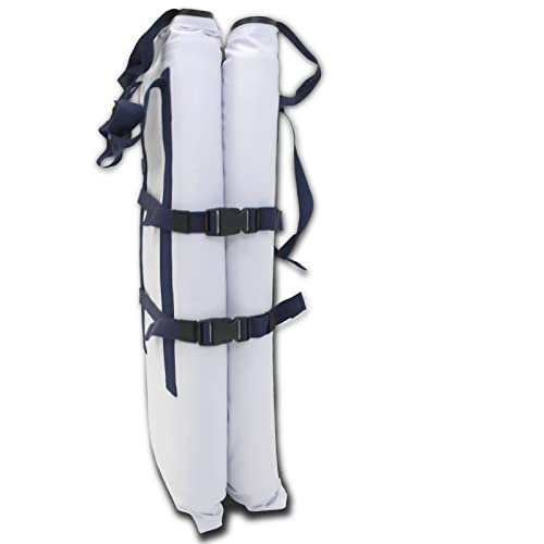 Savvycraft Waterproof Leakproof Insulated Fish Kill Bag, Heavy Duty Soft Fish Storage Bag with Easy Grip Handles, White 60" L x 12" W x 22" H - style: Flat Bottom: 60"l X 12"w X 22"h
