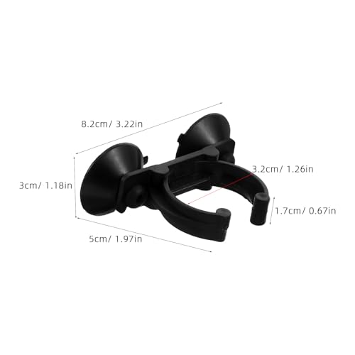 10pcs Aquarium Suction Cup Clips: Fish Tank Holder - Plastic Heater Clamp for Reptile Glass Fish Supplies Pumps Tubing Light Plant Decorations