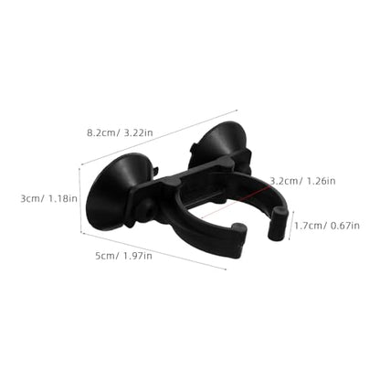 10pcs Aquarium Suction Cup Clips: Fish Tank Holder - Plastic Heater Clamp for Reptile Glass Fish Supplies Pumps Tubing Light Plant Decorations