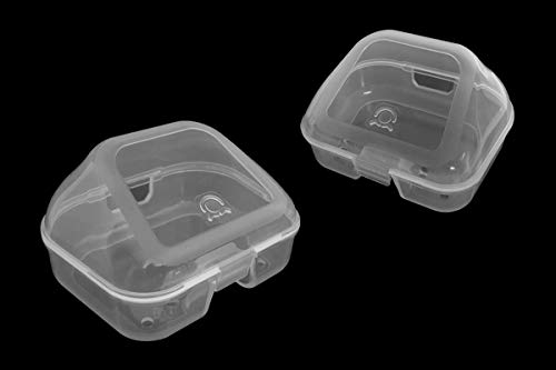 Mouth Guard Case Lip Guard Mouthpiece Case for Most Brand Mouthguard - style: Lip Guard Case/1pc