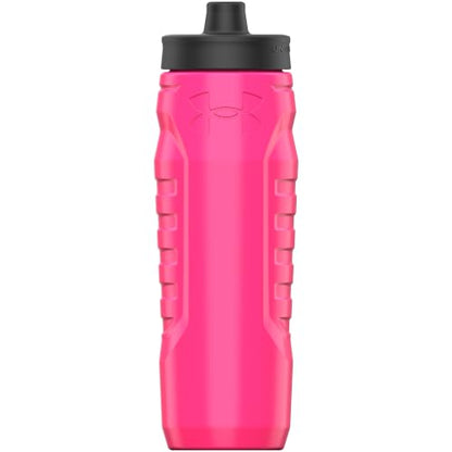 Under Armour 32oz Sideline Squeeze Bottle Hot Pink - color: Penta Pink