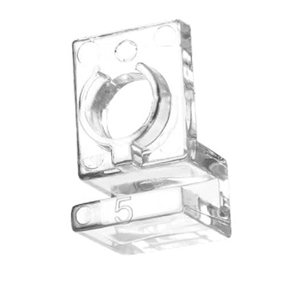 Clear Aquarium Lid Clamps Set - 30 Pieces, for 5mm