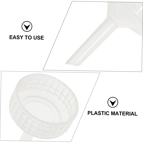 Toddmomy 20pcs Shrimp Hatching Container Caps Aquarium Brine Shrimp Incubator Bottle Covers for Enhanced Survival Rate Easy to Clean and Assemble Safe Material