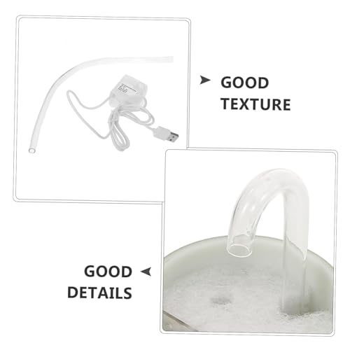balacoo 1set Filtration Box for Fish Tank Multifunctional Drip Box with USB Water Pump Aesthetics Oxygen Reusable Aquarium Accessory