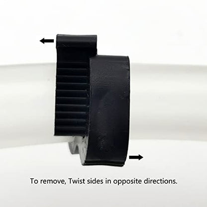 Double Gripping Nylon Hose Clamps, Snap Grip Nylon Plastic Hose Clamps (25.5-27.5mm (1inch), 20pack) - size: 25.5-27.5mm (1inch), 20 pack