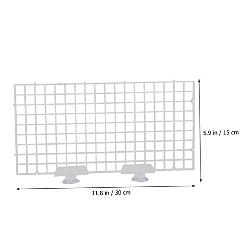 BESPORTBLE 1set Fish Breeding Isolation Board Aquarium Divider for Optimal Water Material Easy Installation