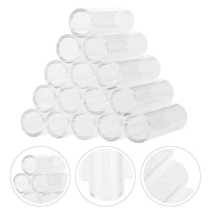 Ipetboom Shrimp Shelter Transparent Fish Breeding Tube for Aquarium Decoration Fish Hiding Shelter Lightweight Safe for Aquarium Landscape