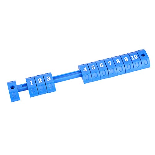 2 PCS Foosball Scoring Counters, Score Keeper, 10 Numbers Scoring Score Counter Indicator for Standard Foosball Tables