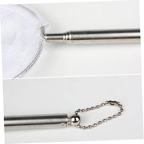 HEMOTON 2pcs Mini Shrimp Fishing Net Adjust Net Rod Aquarium Fish Lightweight Portable for Fish Tank