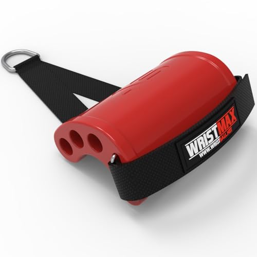 WristMax - Fingers & Wrist Trainer, Arm Strength Exerciser, Best Way to Get Big Forearms, Fitness Equipment for Gym and Home Training, ARM SPORT (Size: Large)