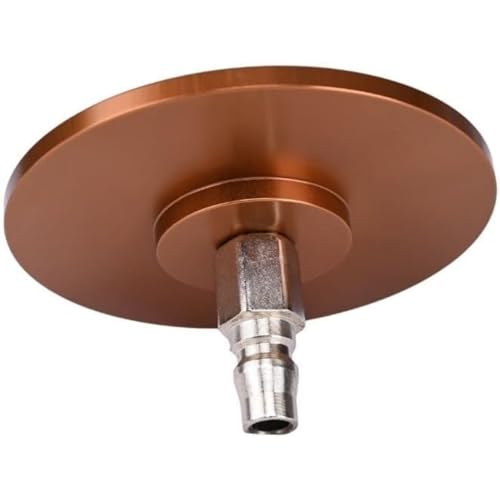 Vac-U-Lock Suction Cup Adapter Quick Connect Device Accessories for Cupping Machine Durable Aluminum 3.94 Inch Strong Suction Cups Compatible with Vac U Lock Systems Replacement Parts (Brown) - color: Brown