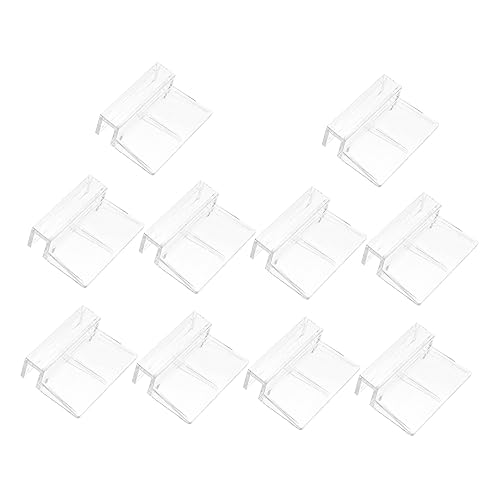 GANAZONO 10pcs Aquarium Cover Supporting Frames Acrylic Fish Tank Cover Holders for Easy Installation and Maintenance Practical Support for Aquariums and Fish Tanks
