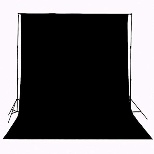 Black Backdrop for Photography Durable Fabric Background Photo Backdrop Video Photography Studio (5x7ft, Black) - color: Black, size: 5x7ft