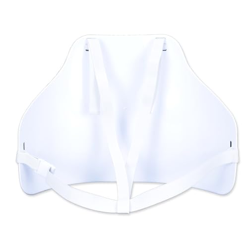 Fencing Chest Protector - Integral Fencing Chest Guard for Men - Adjustable Plastic Breast Protector - Fencing Gear for Foil Epee Sabre - size: Large