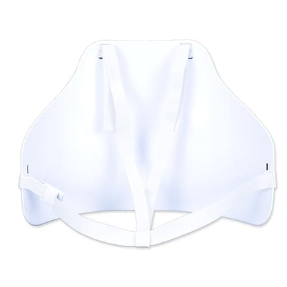 Fencing Chest Protector - Integral Fencing Chest Guard for Men - Adjustable Plastic Breast Protector - Fencing Gear for Foil Epee Sabre - size: Large