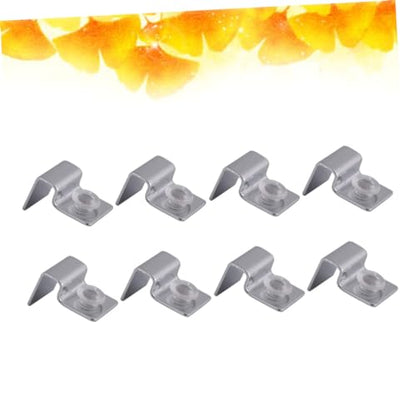 Yardwe Stainless Steel Support Bracket Fish Tank Cover Holder 8pcs Set Aquarium Rack Stand