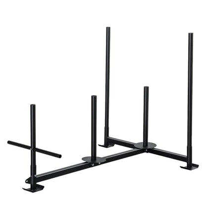 Weighted Power Sled for Speed and Strength Training - Push and Pull Prowler,300LB - style: A