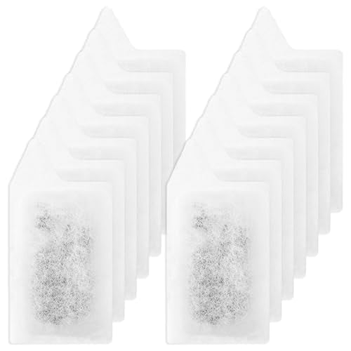 14 Packs Replacement Small Filters Cartridges for Tetra Whisper Small Fish Tanks Filter, Refilled Filters Cartridges S Size for 3-10 Gallons Betta Aquarium Filter Kit - size: 14 Pack