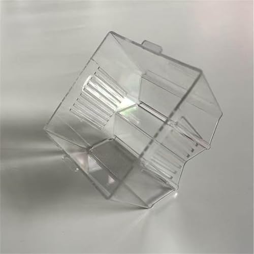 Baby Fish Breeding Box Clear Isolation Aquarium Hatchery Incubator with Suction Cups for Newborns Shrimp Fish Hatchery