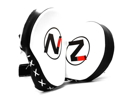 Focus Mitts | Boxing & Muay Thai Punching Pads | Kickboxing & MMA Training Punch Shield - color: White