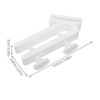 2pcs Bucket Hose Holder Bracket for Aquarium Water Changers Hose Organizer with Easy Mounting for Home Fish Tank Maintenance and Storage