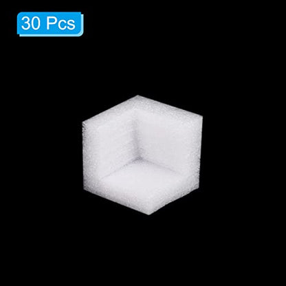 PATIKIL Foam Corner Protector 2.2x2.2x2.2 Inch Polyethylene Edges Guard for Moving Packing Pack of 30