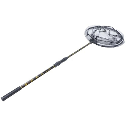Garneck Telescopic Fishing Net 1.5m with Wear-Resist Mesh and 35cm Net Head Portable Replacement for Freshwater and Camping Use