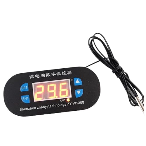 Climbing pet box microcomputer digital thermostat refrigerator aquarium digital display electronic adjustable temperature controller W1308