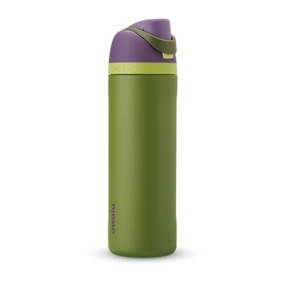Owala Marvel FreeSip Stainless Steel Water Bottle 24 oz Hulk - color: Hulk, size: 24 Ounces