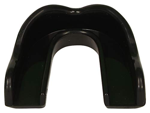 Junior Pro Mouth Guard with Convertible Strap - color: Black
