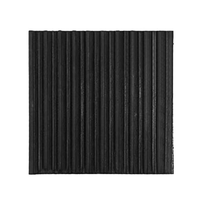 Easyflex Anti Vibration Rubber Pads, Cork Sandwich Vibration Isolation Pad for Chillers, HVAC, Air Compressor, Washer and Dryer, Air Conditioner Units, Pack of 4 (3" x 3" x 7/8")