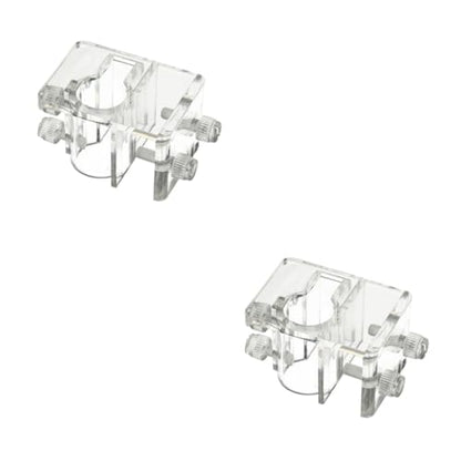 Angoily 2pcs Aquarium Water Clamp Fixed Clip for Water Pipe Acrylic Holder (Size s Suitable for 5-20mm)