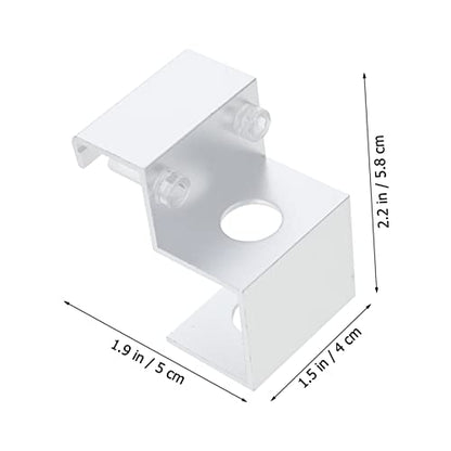 1pc Stainless Steel Water Clamp for Fish Tank Multifunctional Fixing Clip for Aquarium Water Holder Secure Hose Fixator and Tube Stability
