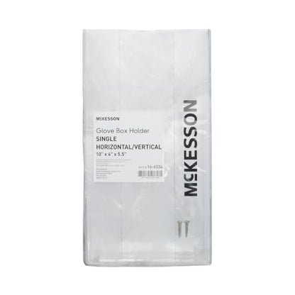 McKesson Glove Box Holder, Clear, L W H, 4 x 5 1/2 x 10 in, 1 boxes - size: 1 Count (Pack of 1)