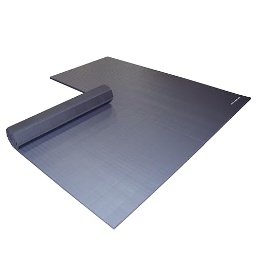 Dollamur 10'x10'x1.25" Jiu-Jitsu Mat - color: Charcoal Gray